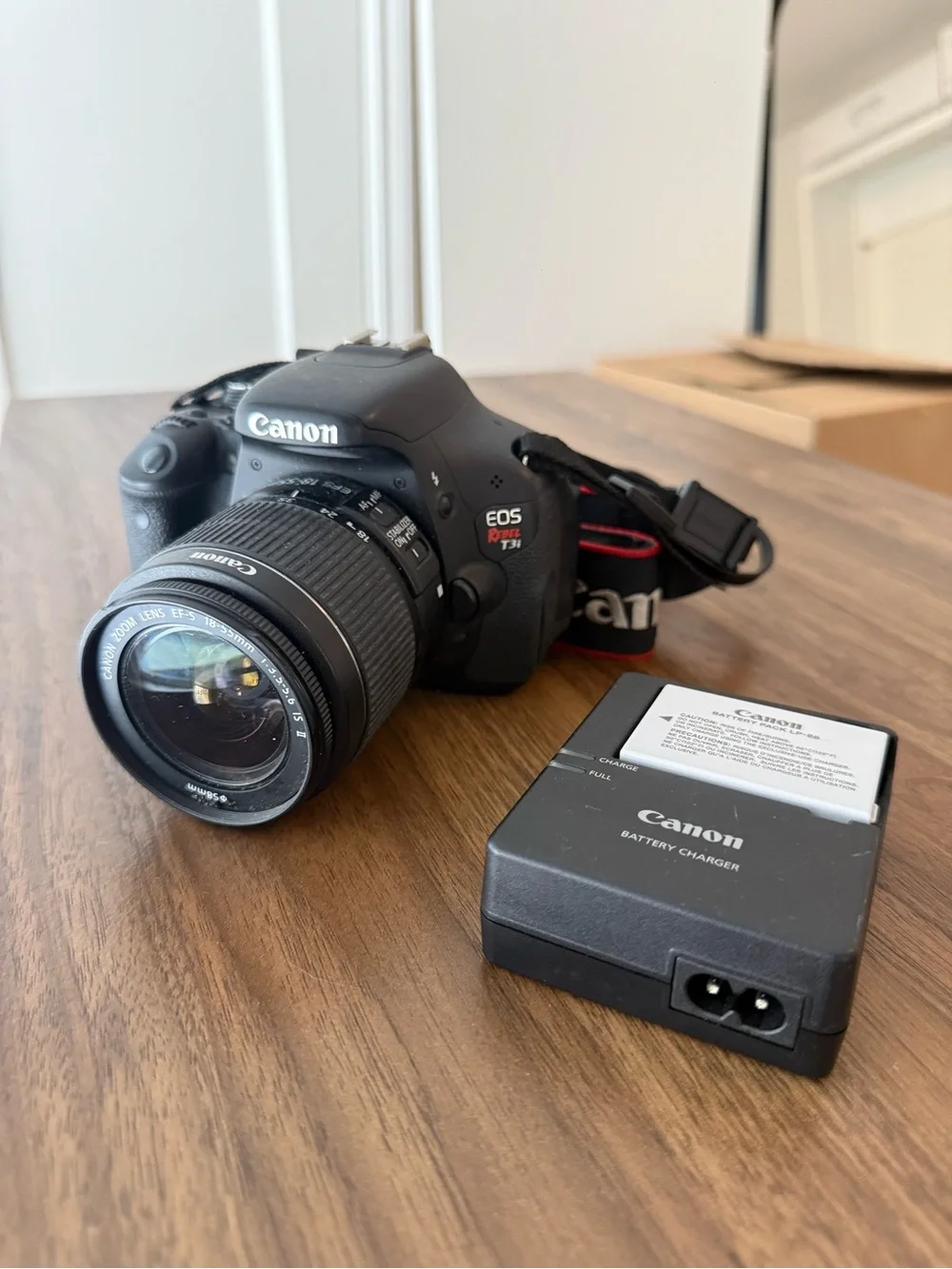 Canon DSLR Camera with 18-55mm Lens - Black